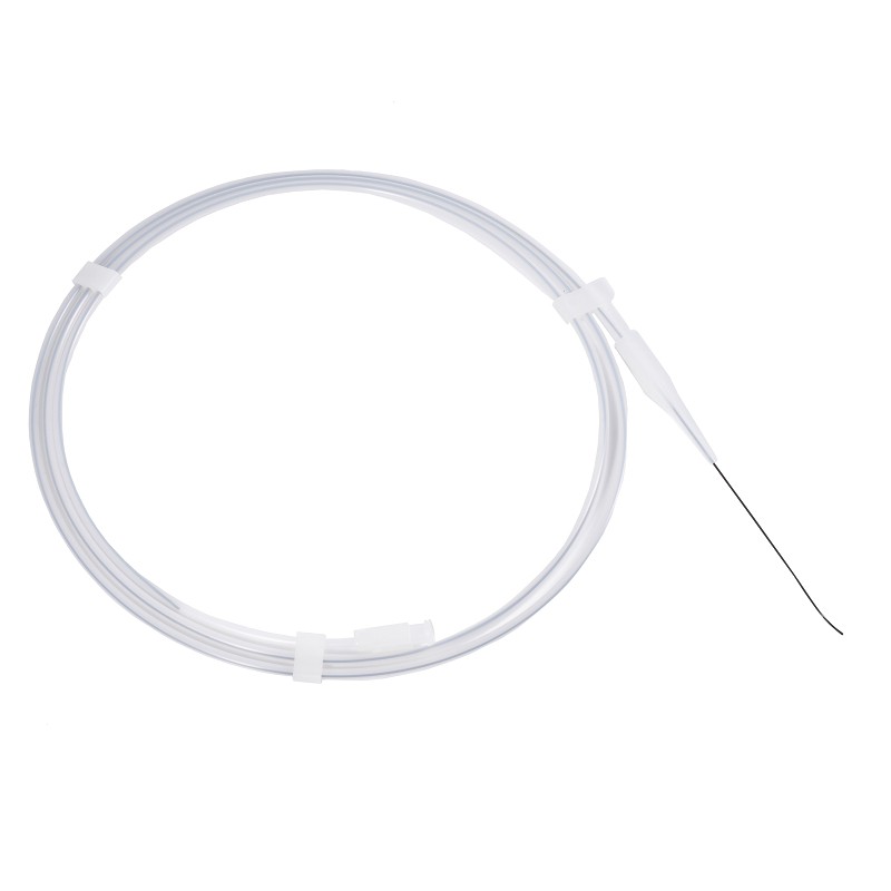 Curved Zebra Guide Wire